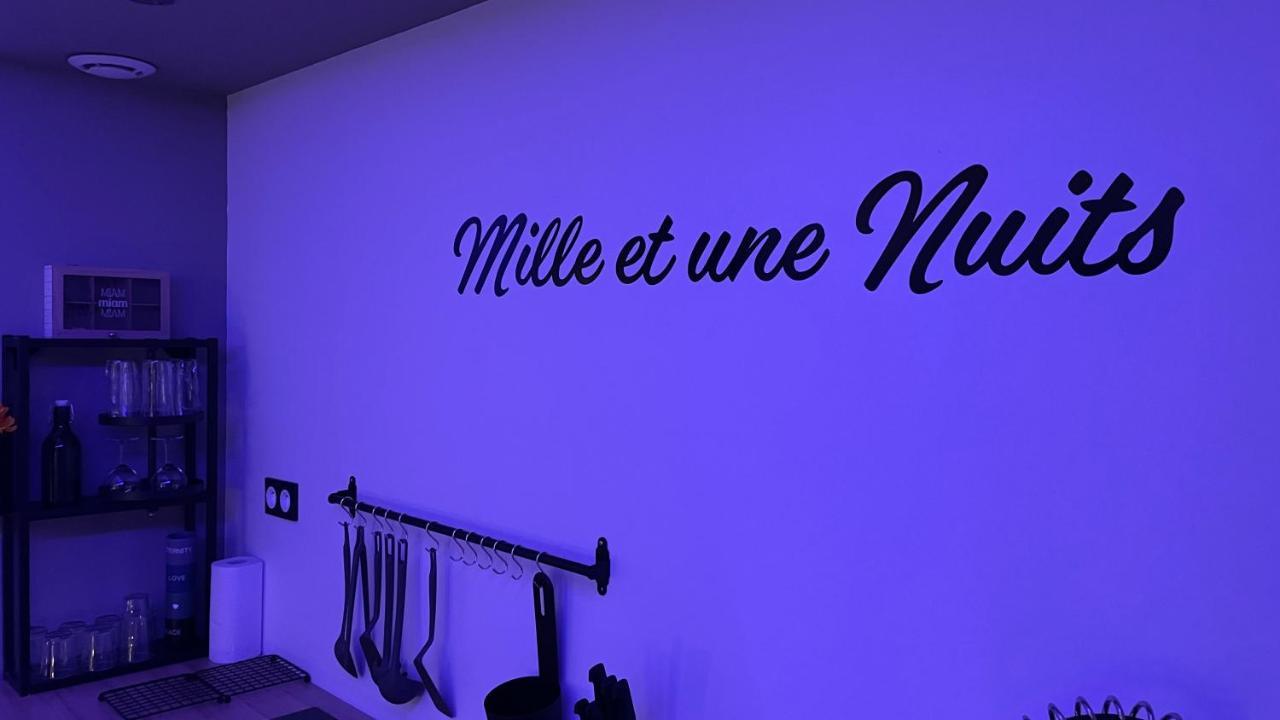 Mille Et Une Nuit, Appartement Classe 3 Etoiles En Rdc Avec Exterieur Et Parking Dole Luaran gambar